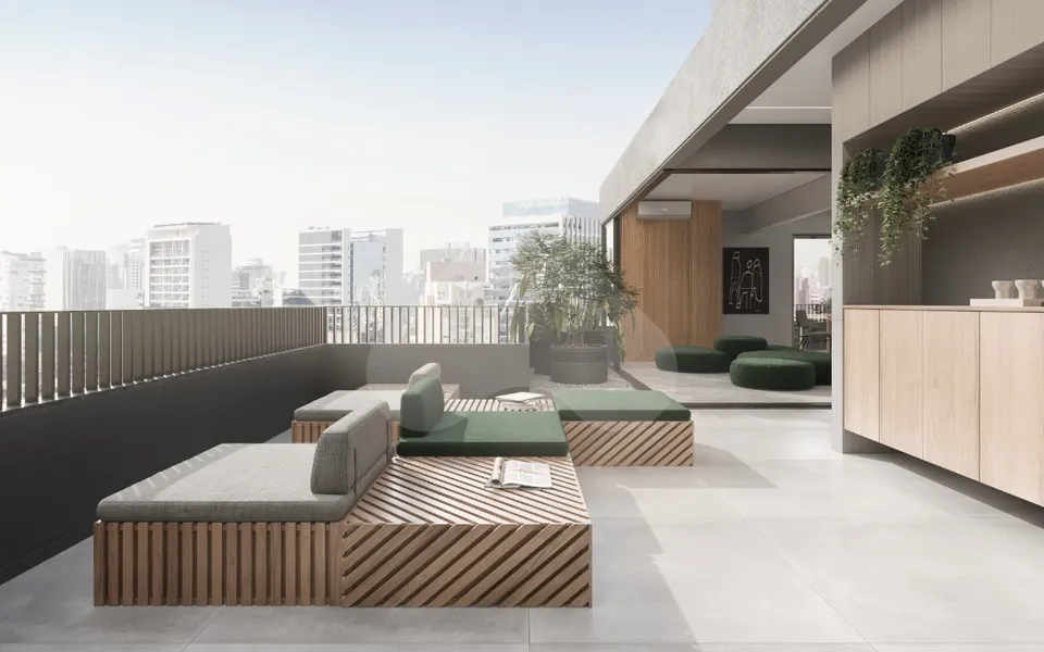 Casa Genebra - Apartamento com 24,43 m², em Bela Vista — foto 13