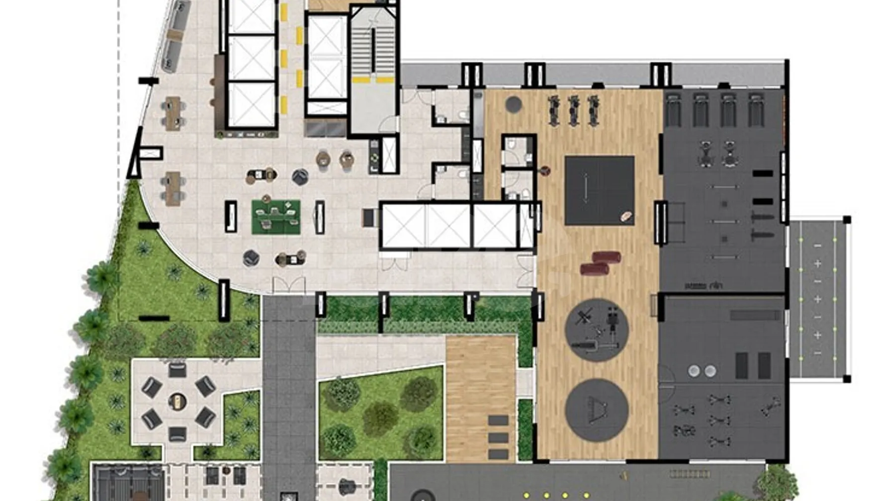 Planta — Pavimento 4