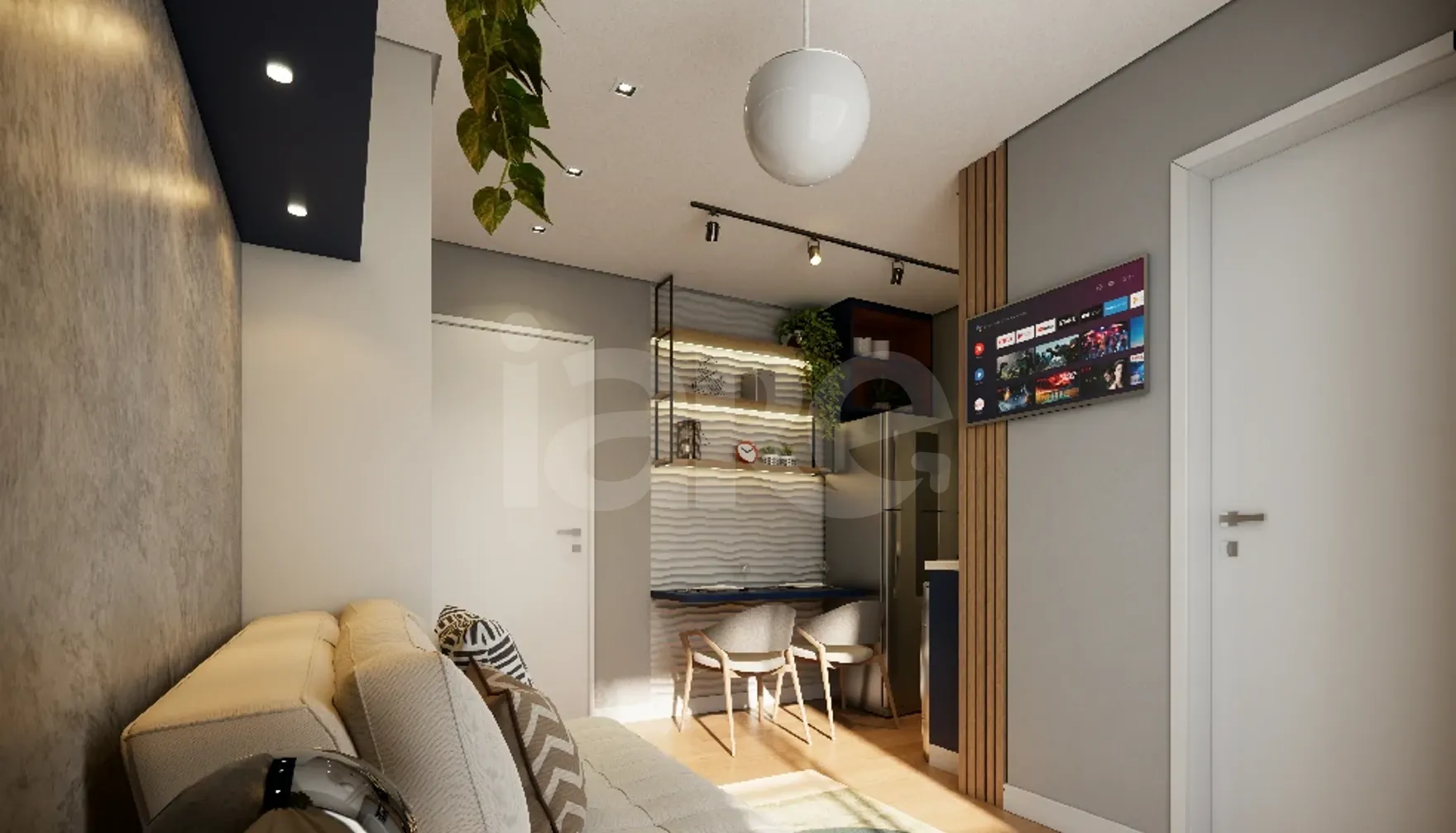 Metrocasa Parque Ecológico - Apartamento com 27,57 m², em Vila Silva Teles — foto 2