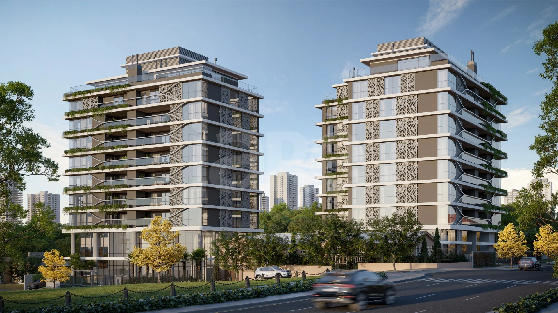 Amáz - Apartamento com 164,76 m², em Mercês — foto 1