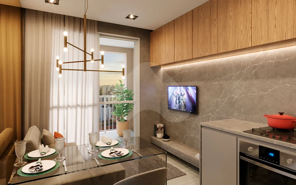 Viva Benx Star Conceição - Studio com 31,34 m², em Vila Guarani — foto 3