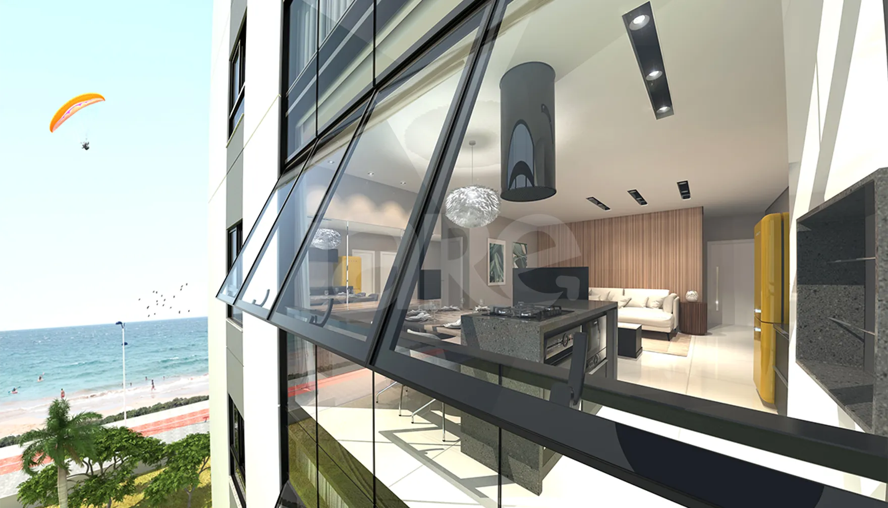 Brava Center Residence - Cobertura com 369,3 m², em Praia Brava de Itajaí — foto 5