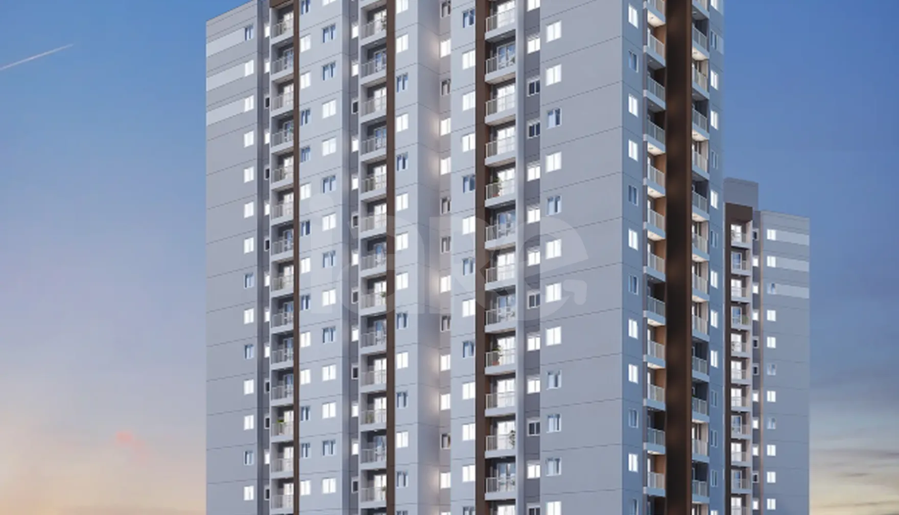 Evo Diadema - Apartamento com 38,13 m², em Centro — foto 1