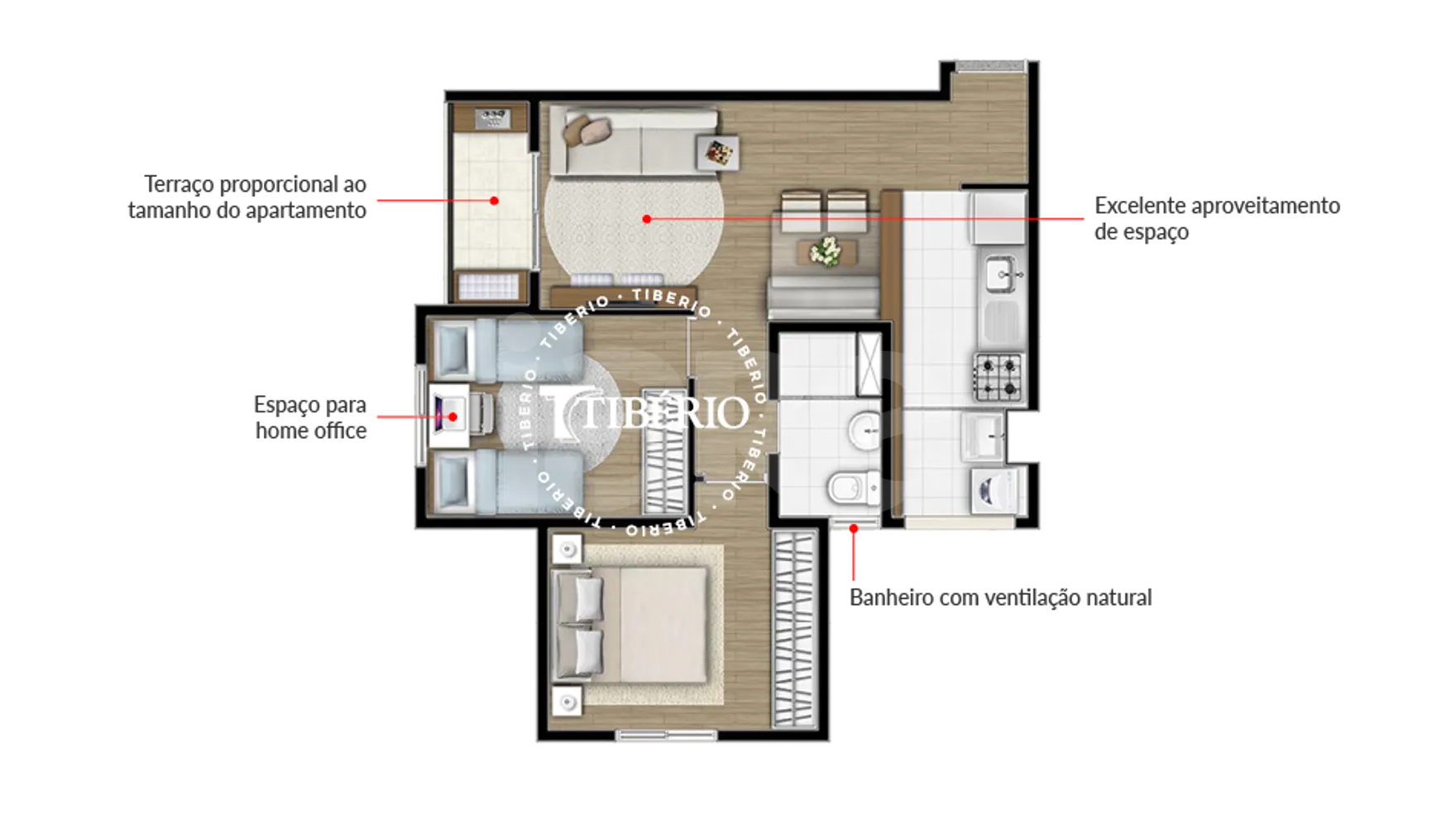 Planta — Garden 51 m²