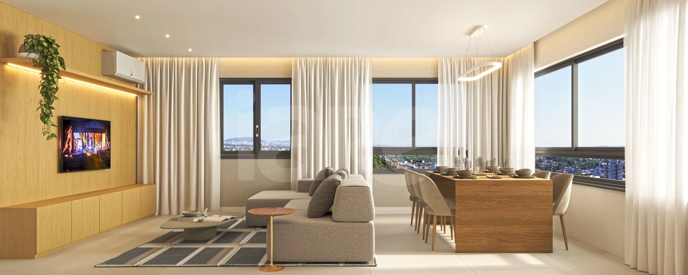 Varandas Trend Living - Apartamento com 55,7 m², em Nossa Senhora das Graças — foto 2