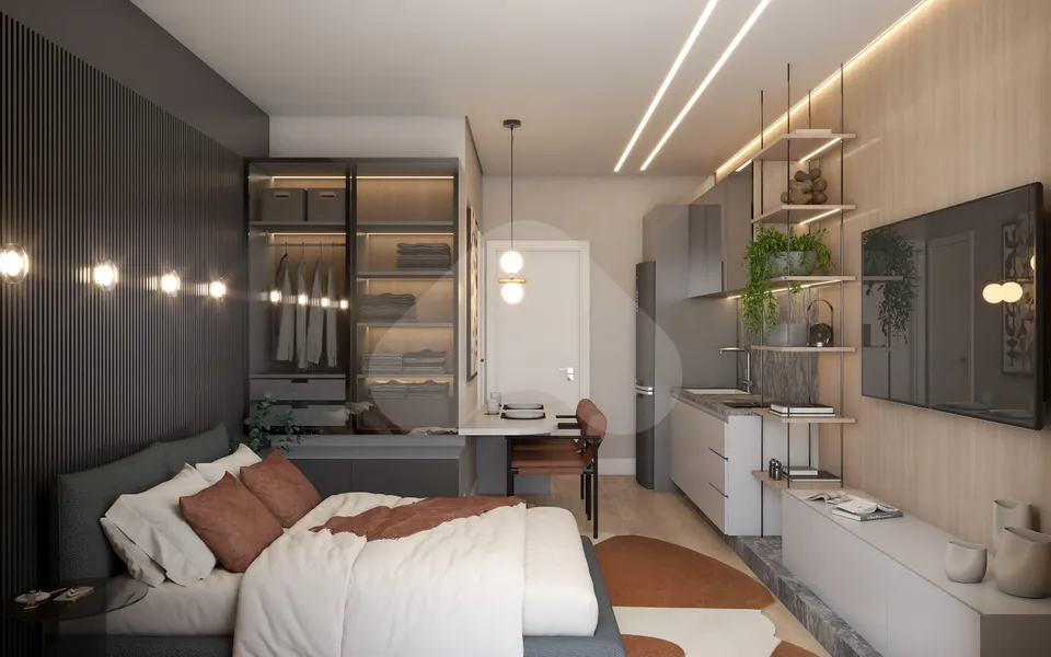 Loom Stay - Studio com 25,53 m², em Centro — foto 6