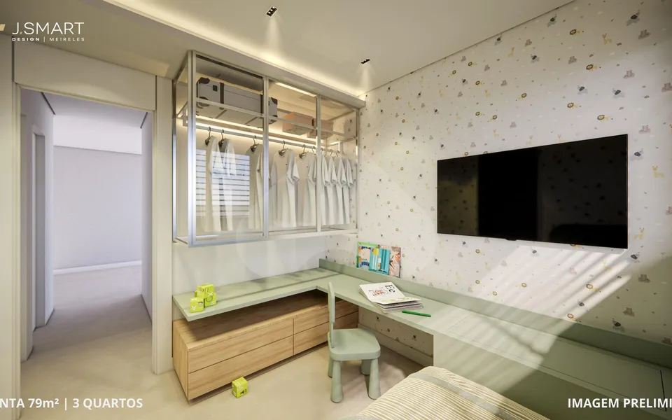 J.Smart Design Meireles - Apartamento com 78,7 m², em Meireles — foto 29