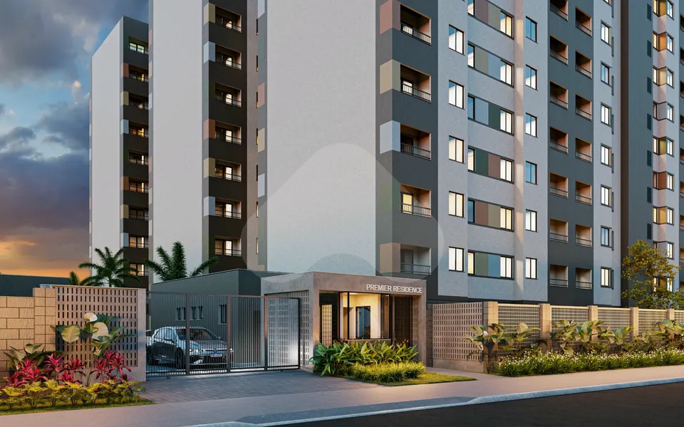 Premier Residence - Apartamento com 37,69 m², em Iputinga — foto 2