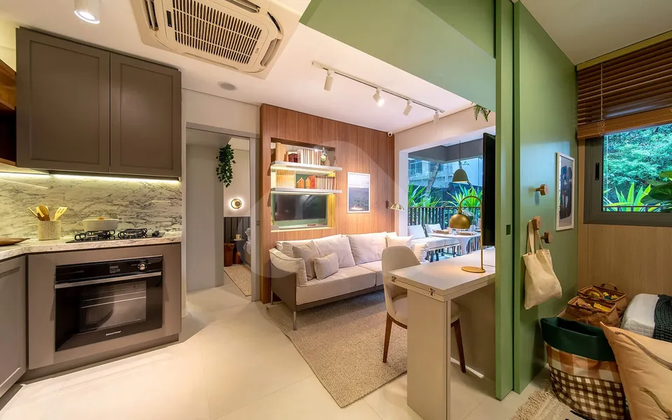 La Vida Estilo Barroco - Apartamento com 40,56 m², em Brooklin Paulista — foto 5