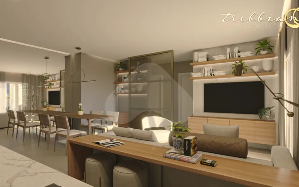 Trebbiano Residencial - Apartamento com 87,14 m², em Campo Comprido — foto 7