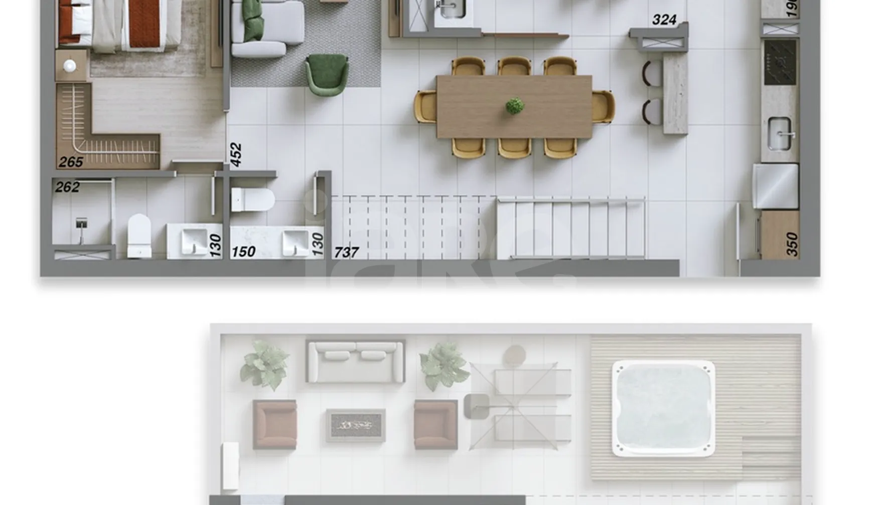 Planta — Garden 154,52 m²