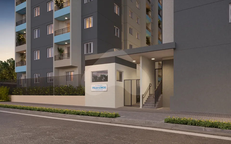Cidade Villa Lobos Tenor - Apartamento com 35 m², em Jaguaré — foto 2