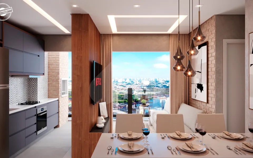 Palatium Ipiranga - Apartamento com 57 m², em Ipiranga — foto 2