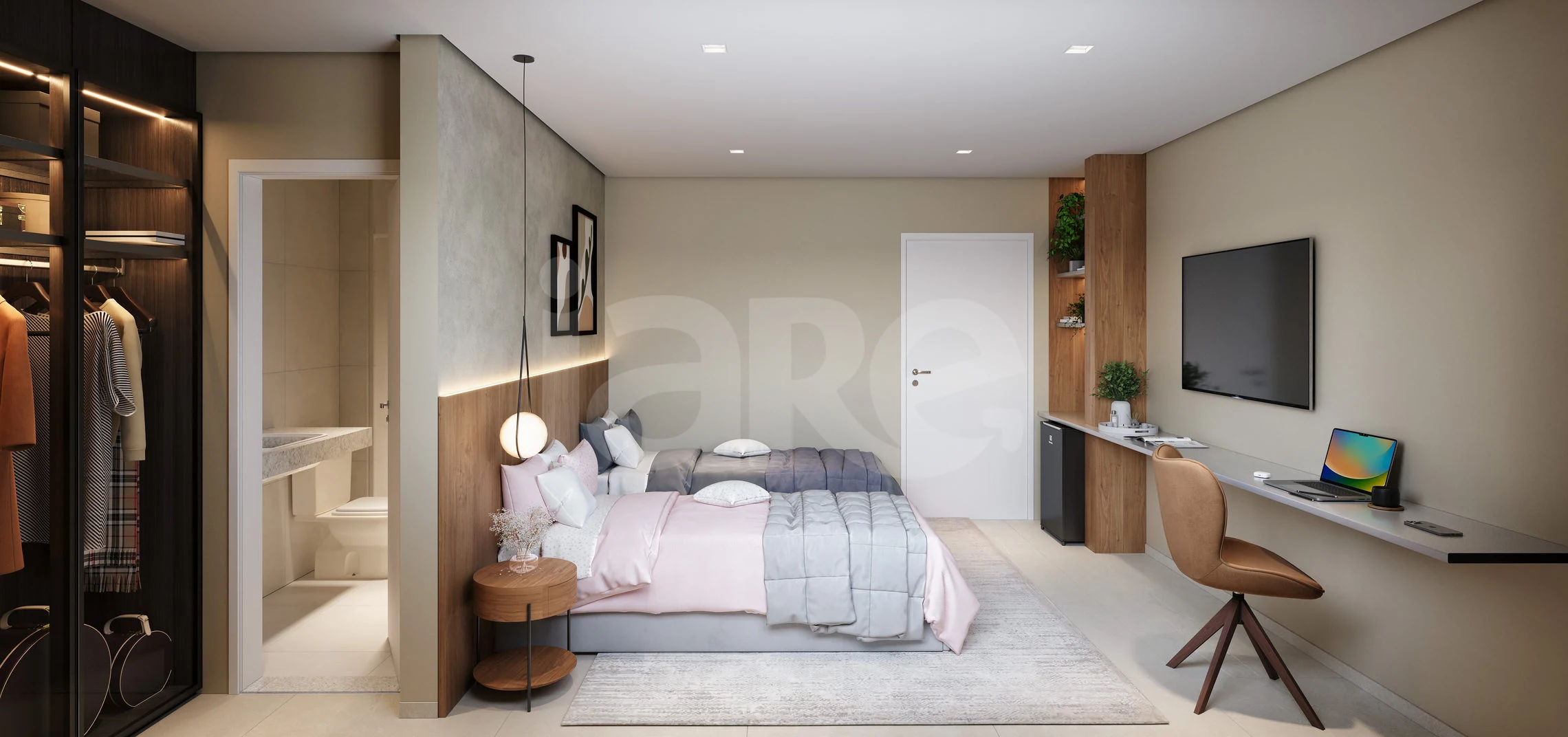 Marco Zero One - Apartamento com 202 m², em Jardim do Mar — foto 3