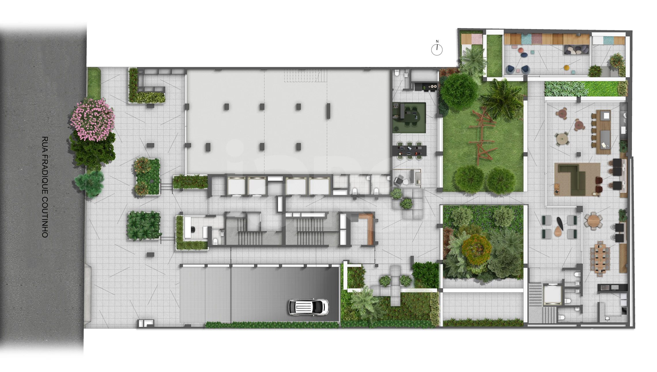 Planta — Implantacao terreo 2