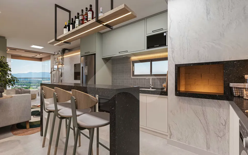 Residencial Princípia - Studio com 34,2 m², em Jardim Dourado — foto 14