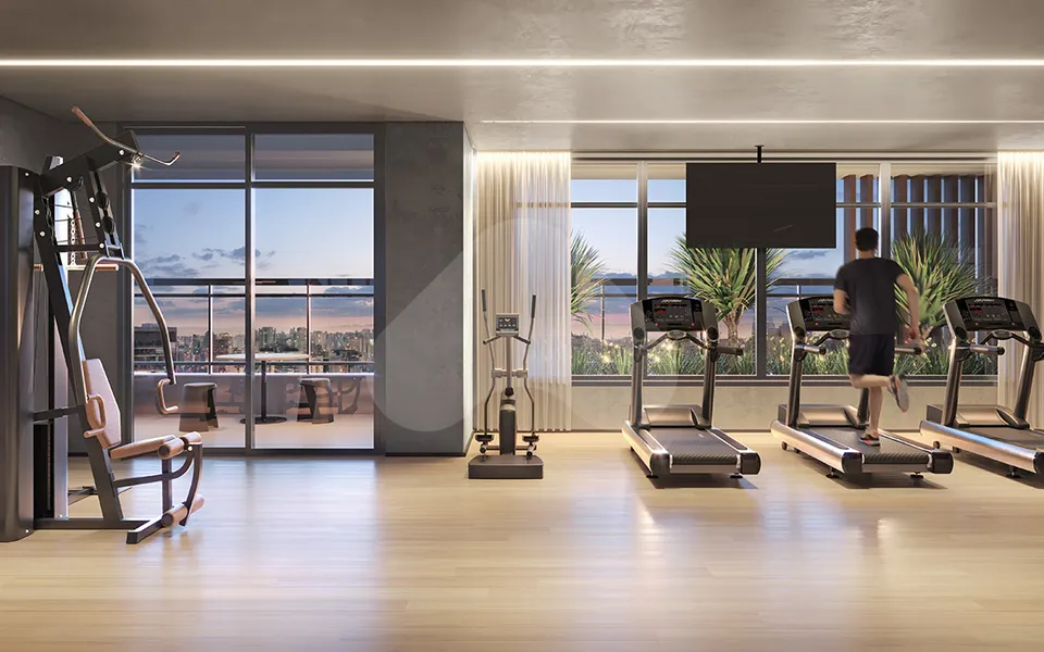 Latitude Campo Belo - Studio com 26,42 m², em Campo Belo — foto 4