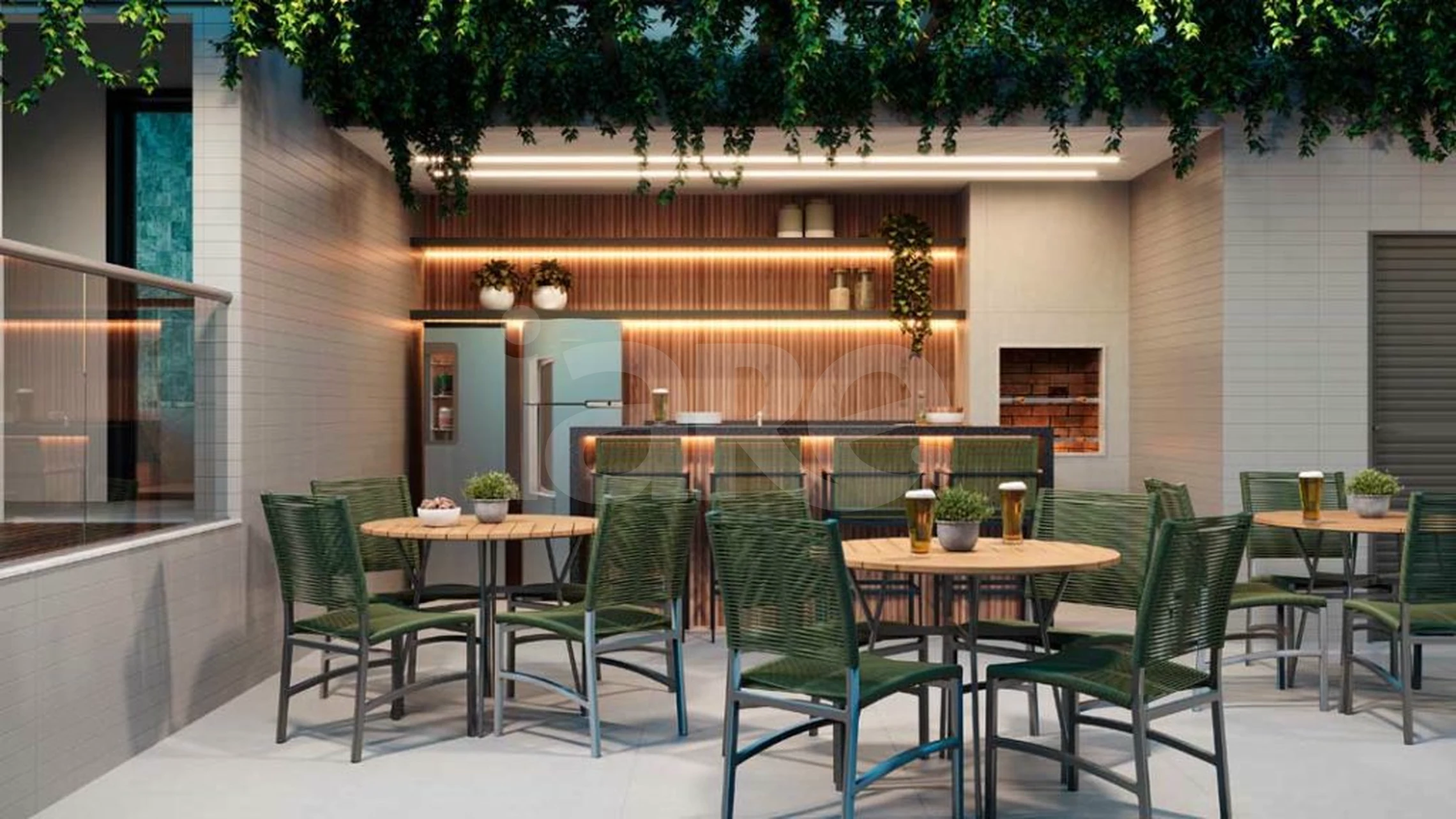 Terrace - Apartamento com 89,96 m², em Praia da Costa — foto 17