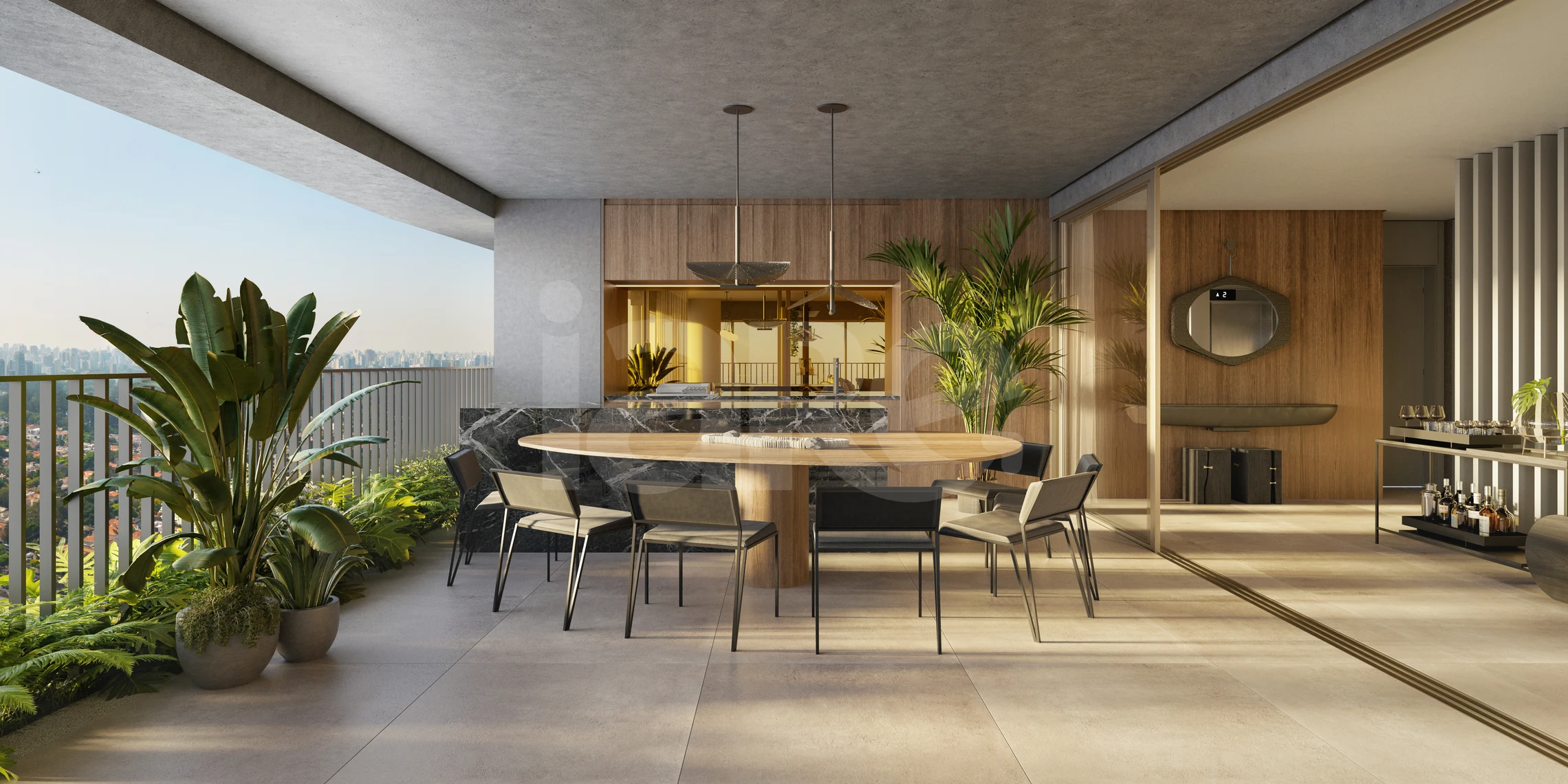 Orla Paulistana - Apartamento com 200 m², em Itaim Bibi — foto 15