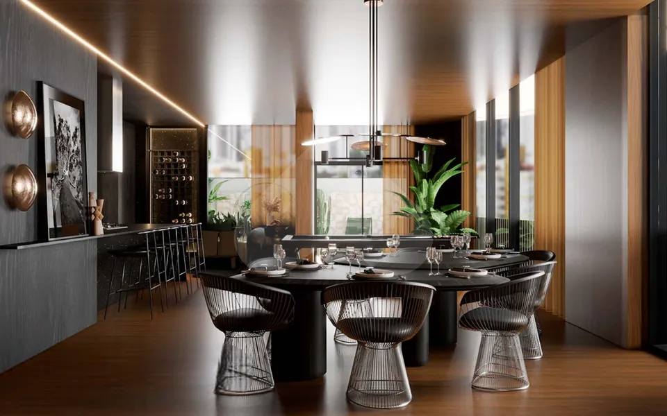 Central Garden Residence - Cobertura com 271,76 m², em Centro — foto 5