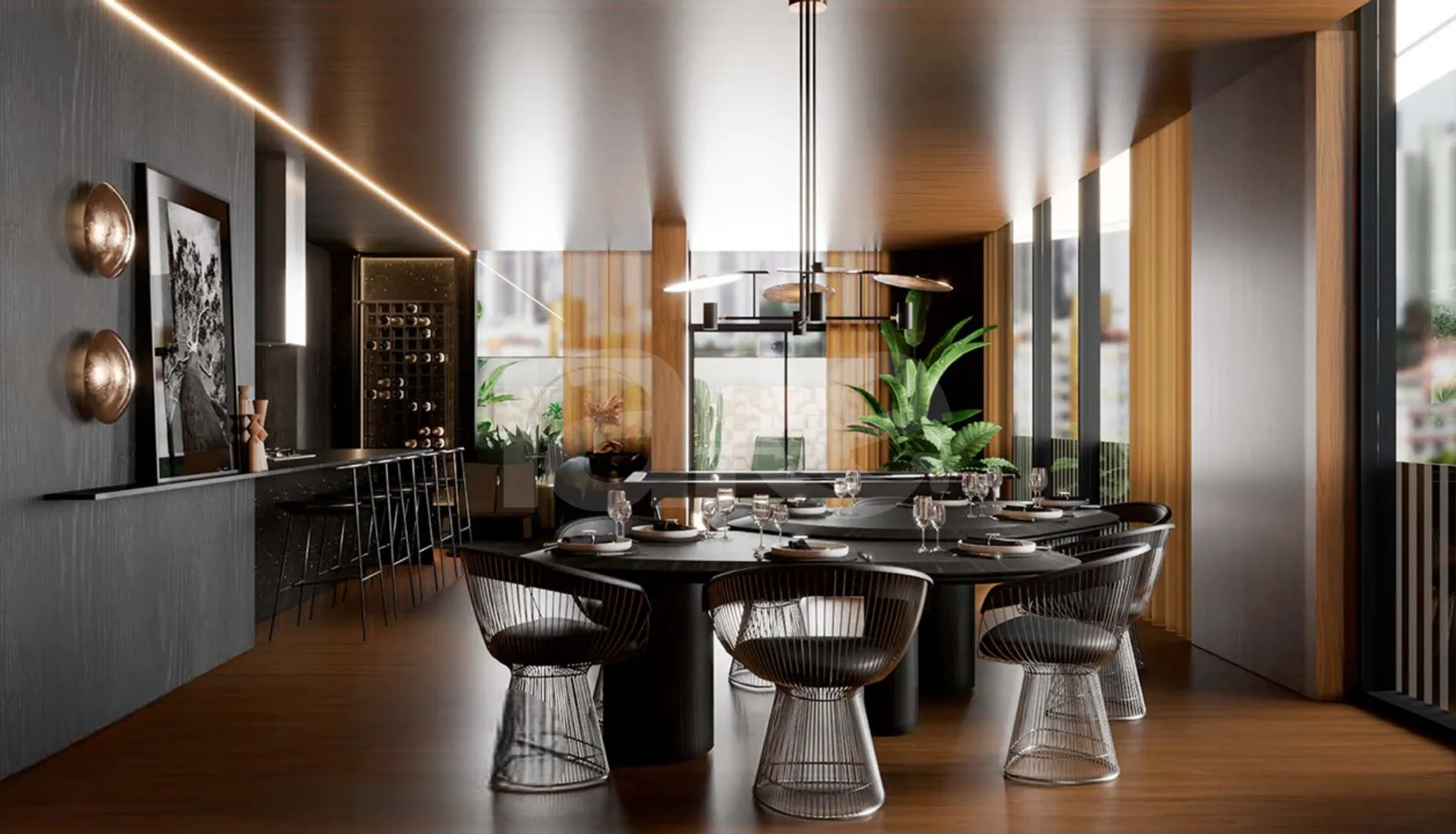 Central Garden Residence - Cobertura com 271,76 m², em Centro — foto 8