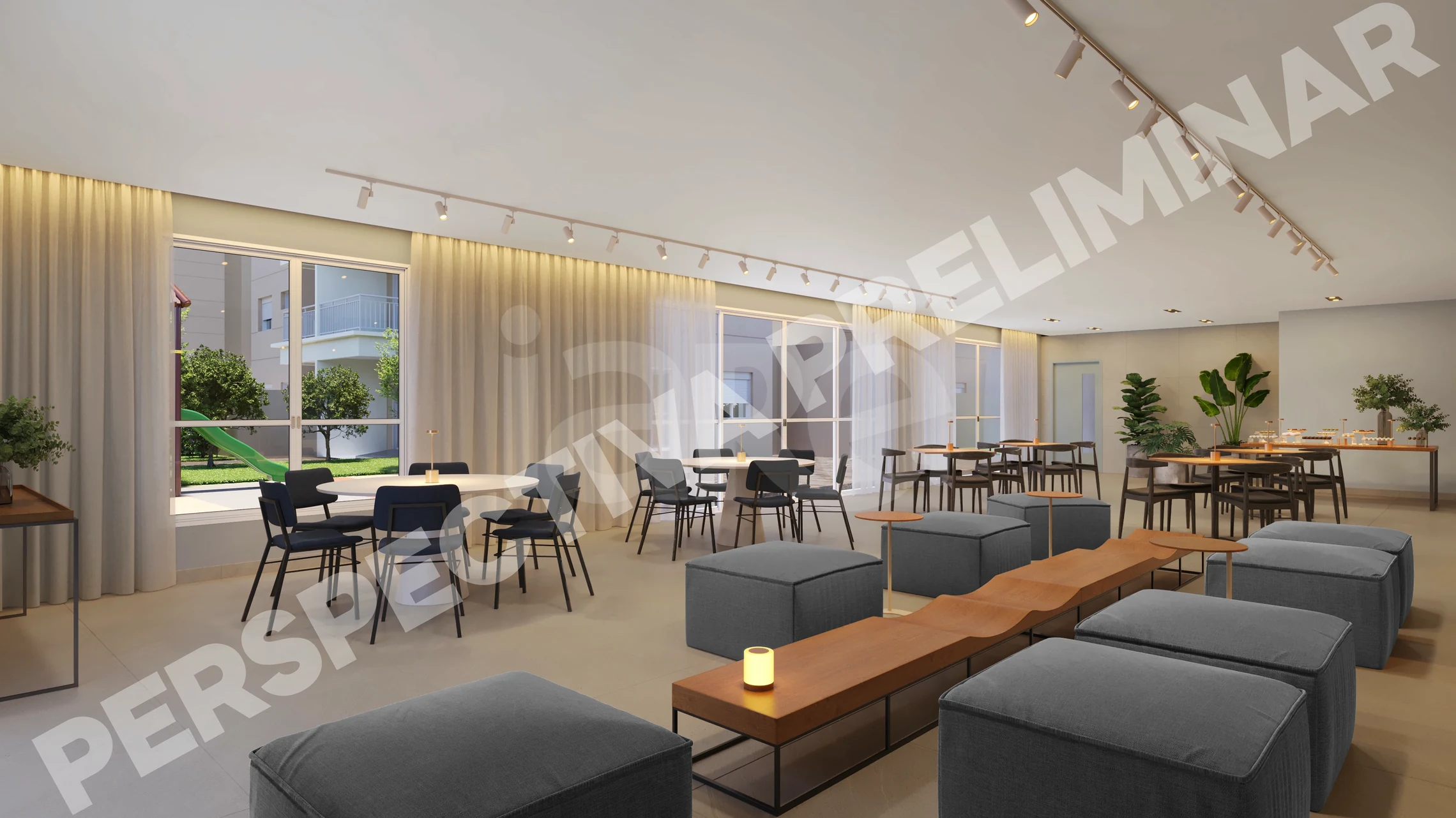Helbor Parque Clube Ipoema - Garden com 100,74 m², em Cézar de Souza — foto 10