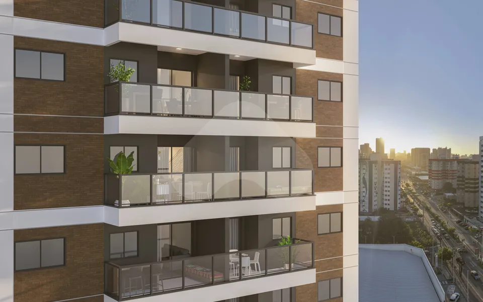 Mood Parque do Cocó - Apartamento com 54 m², em Cocó — foto 3