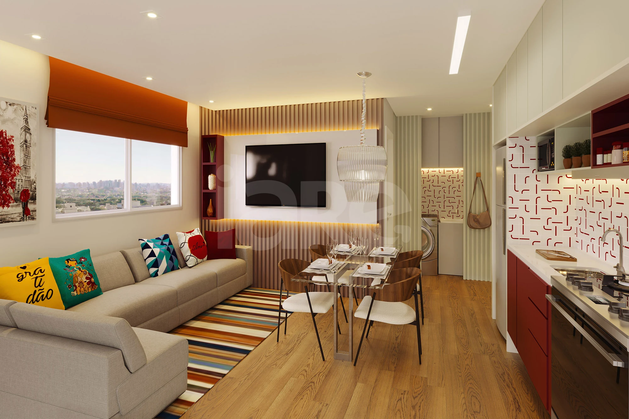 Seletto Santa Catarina - Apartamento com 33,31 m², em Vila Mascote — foto 4