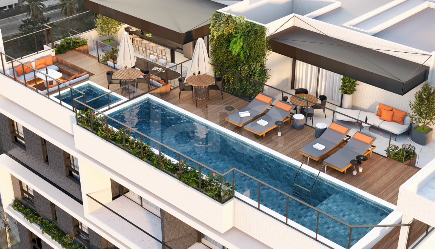Huios di Cittá - Apartamento com 54,56 m², em Intermares — foto 10