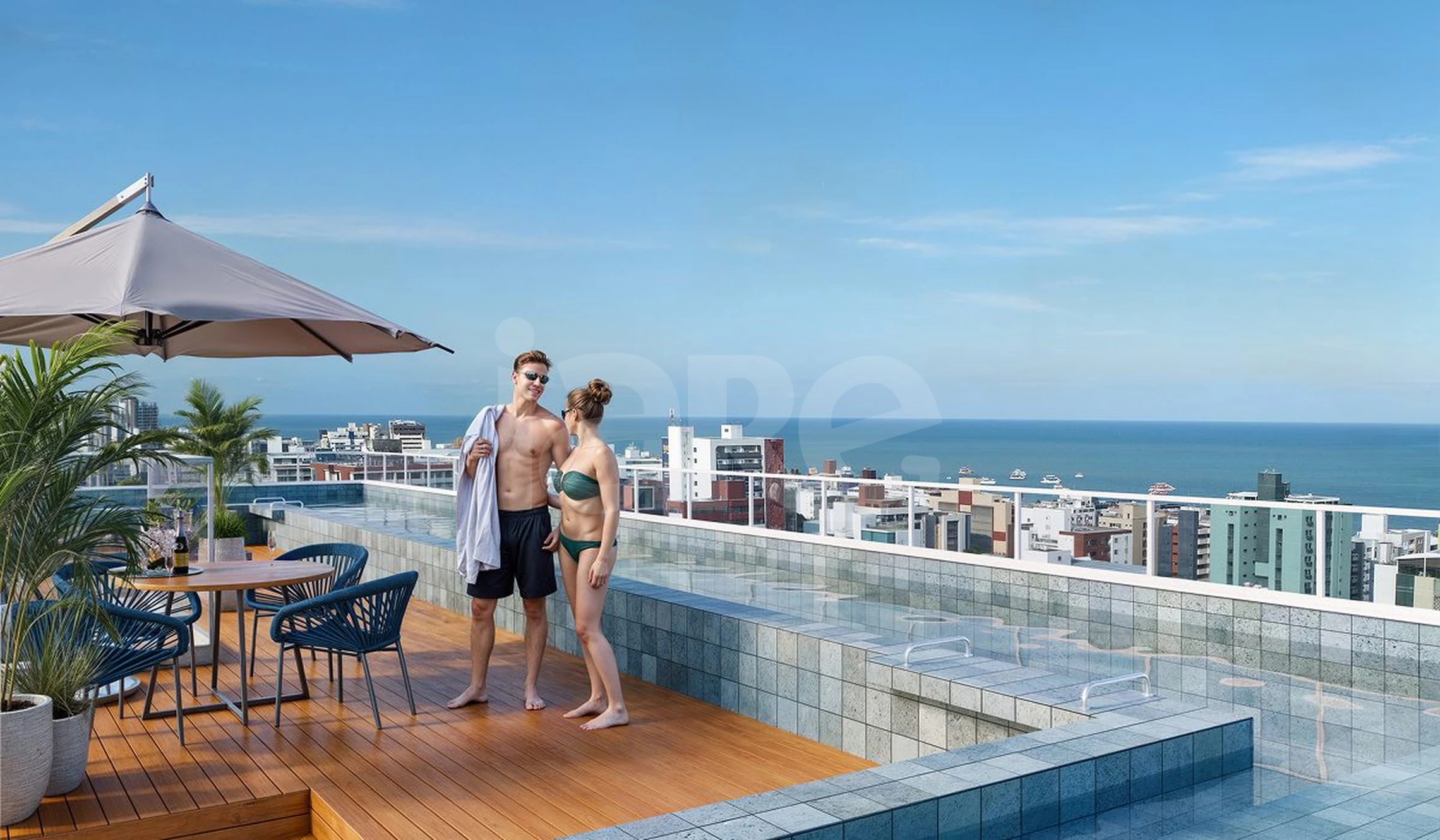 Chateau D’Belli - Apartamento com 45 m², em Cabo Branco — foto 19