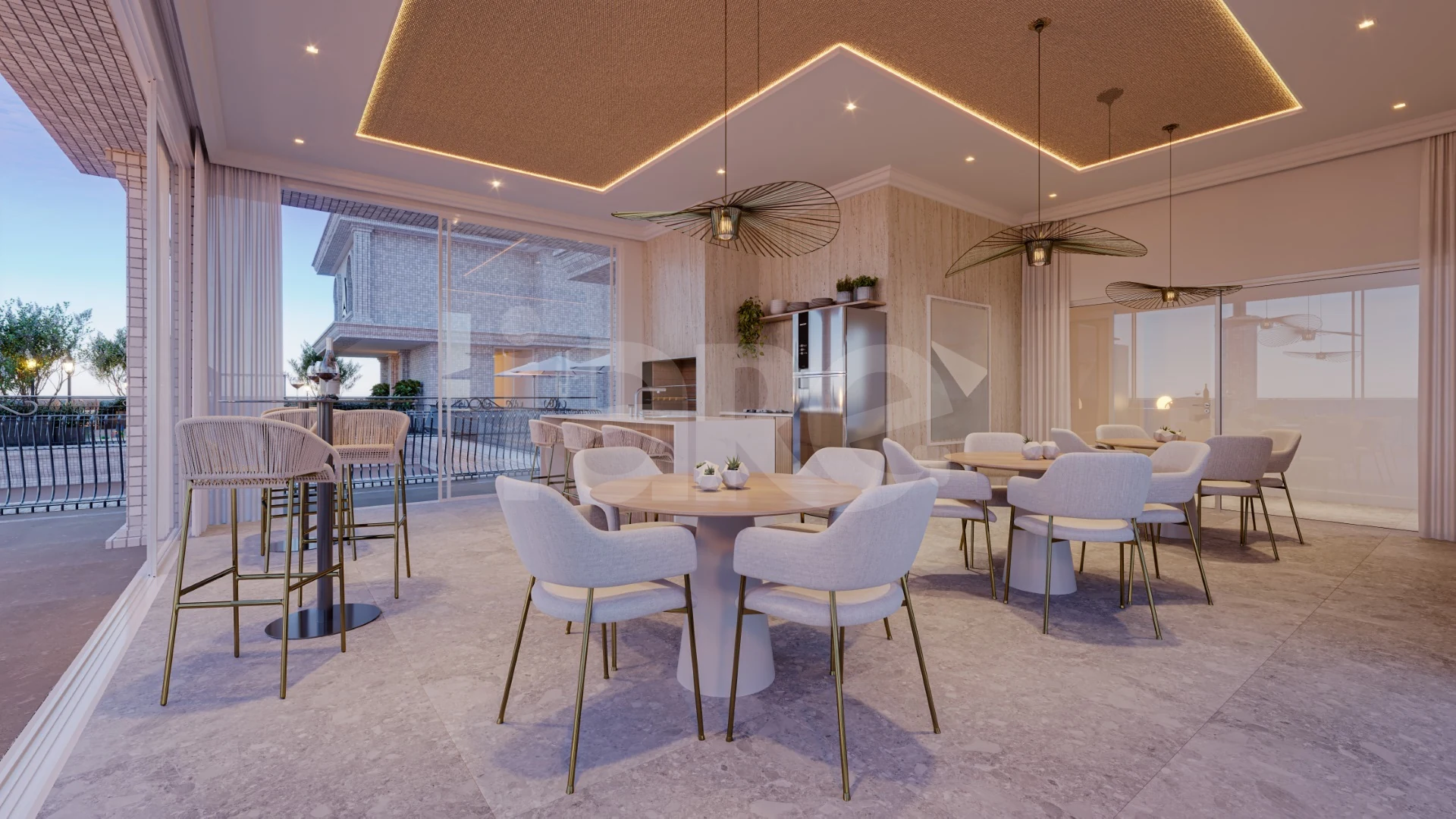 Beach Sky - Garden com 152,28 m², em Centro — foto 19