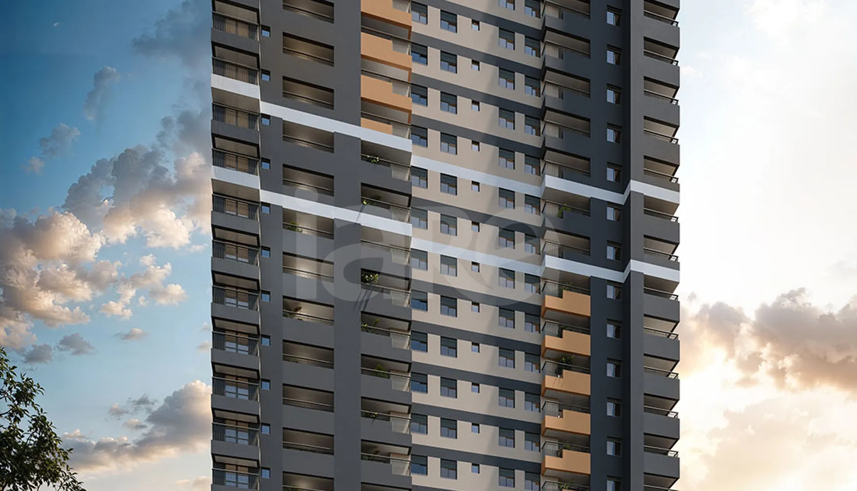 Brisas da Praça - Apartamento com 64,06 m², em Cidade Patriarca — foto 2