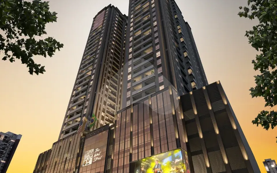 The Wall Street Business & Apartments - Apartamento com 73 m², em Morretes — foto 2