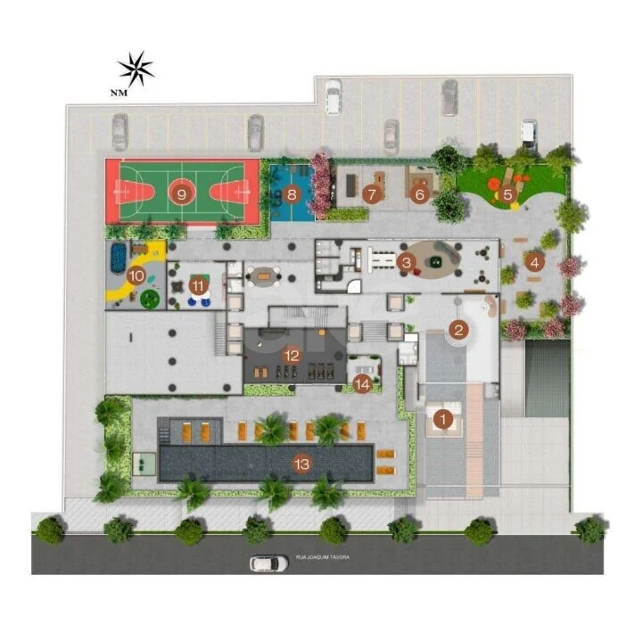 Planta — Implantação