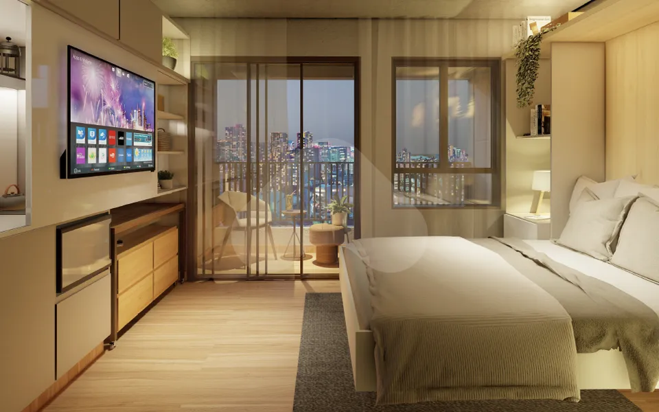 WALKBITTENCOURT - Apartamento com 30,01 m², em Vila Clementino — foto 2