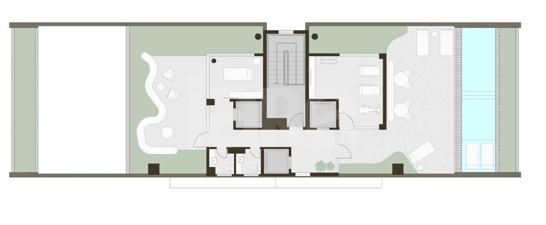 Planta — Pavimento rooftop