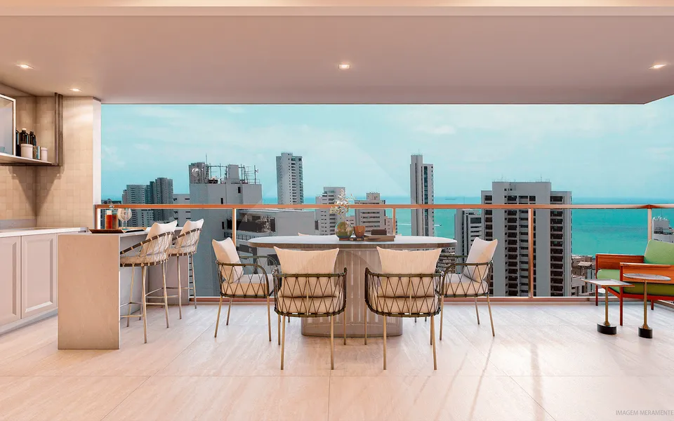 Jardins Nelma Dias - Apartamento com 173,42 m², em Boa Viagem — foto 6