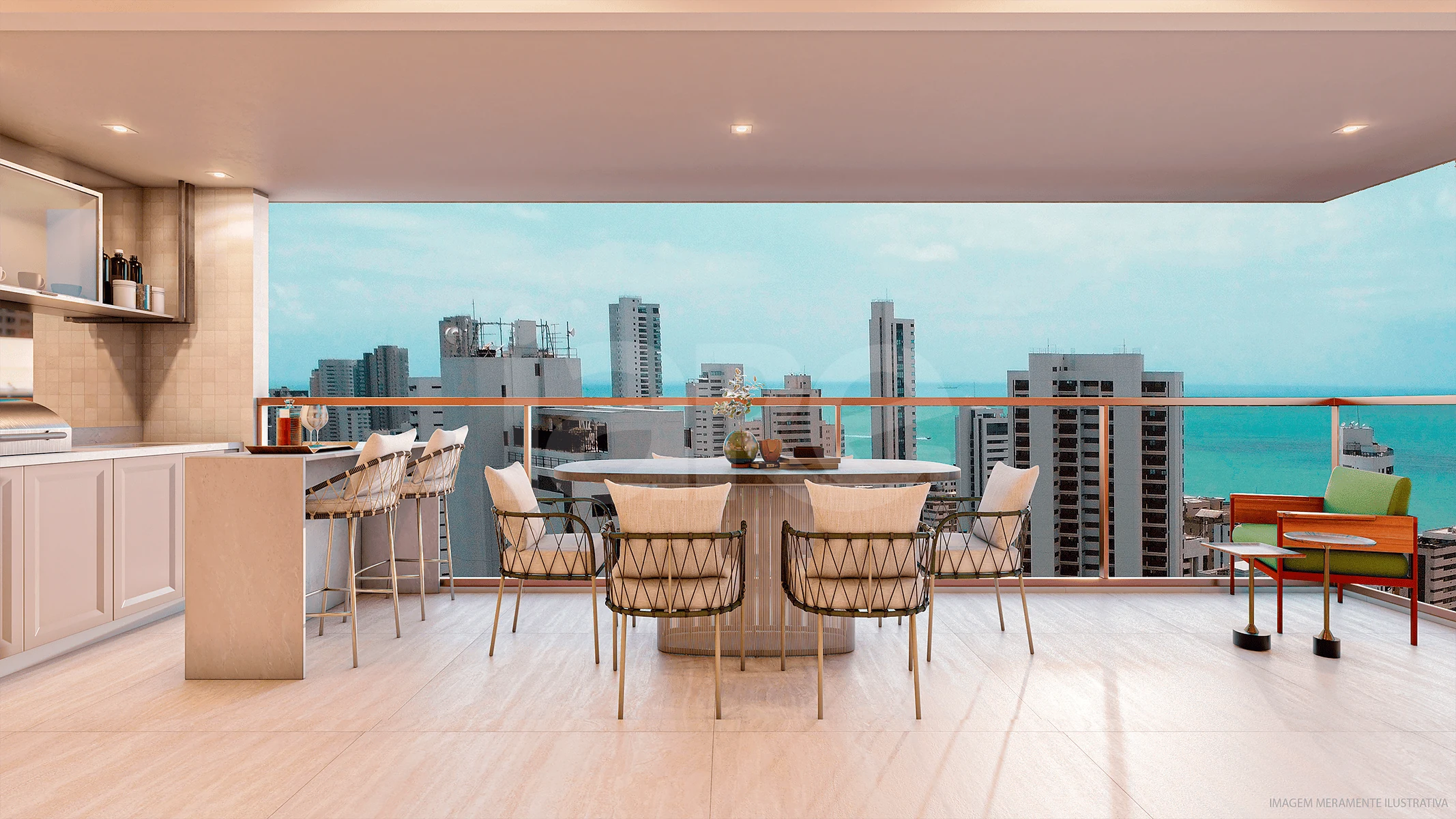 Jardins Nelma Dias - Apartamento com 173,42 m², em Boa Viagem — foto 9