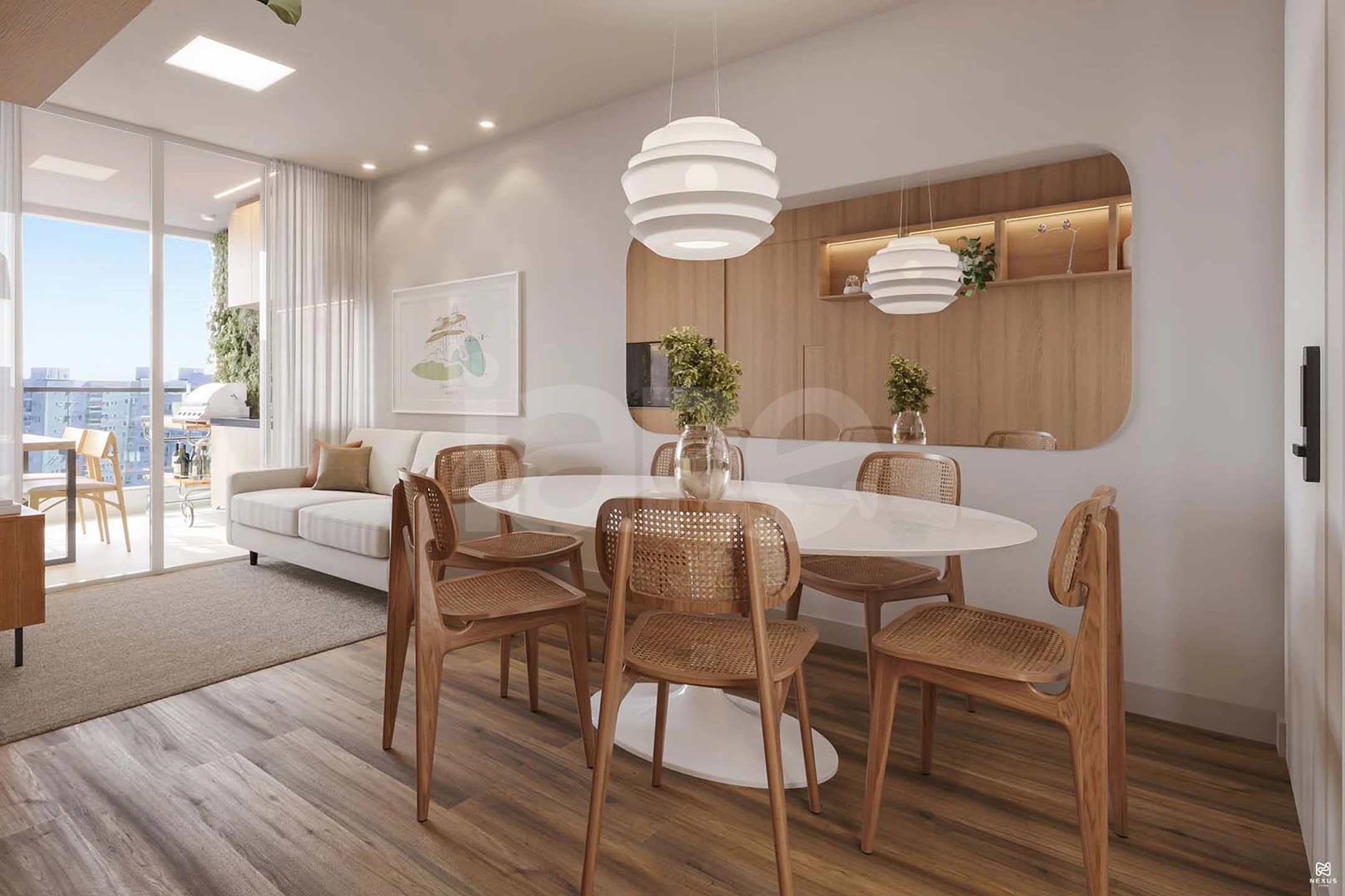 Brisas de Itaparica - Apartamento com 62,94 m², em Praia de Itaparica — foto 2