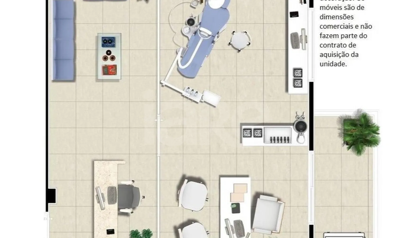 Planta — Sala 39,49 m²