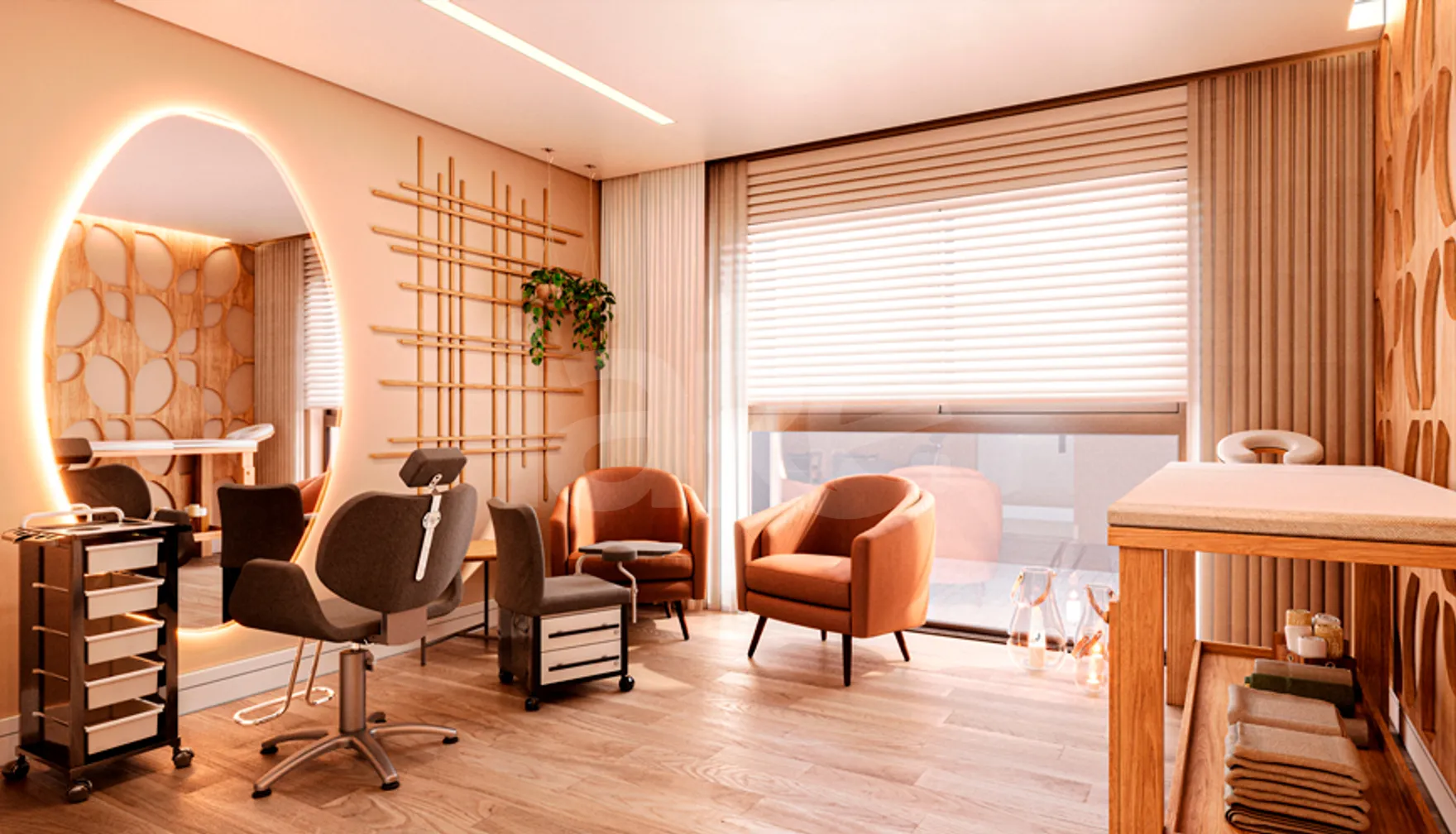 Mozine Wellness Design - Garden com 137 m², em Juvevê — foto 4