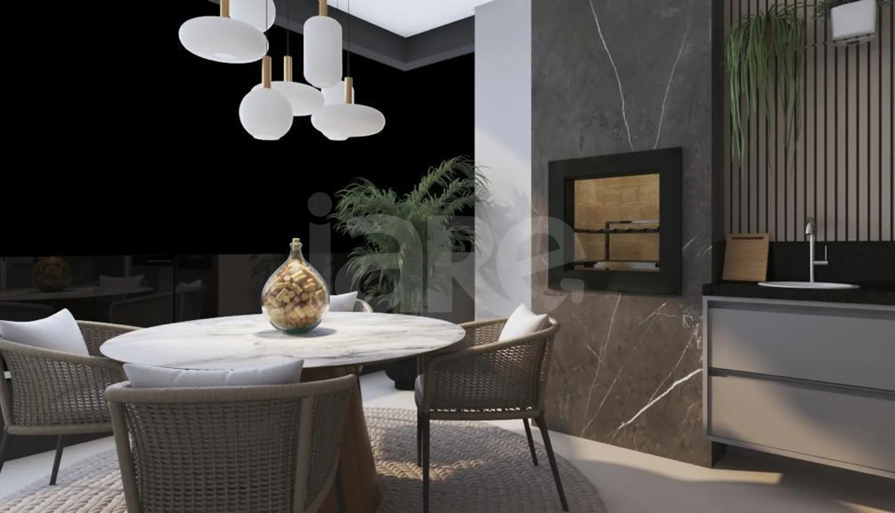 Verona - Apartamento com 122,1 m², em Meia Praia — foto 4