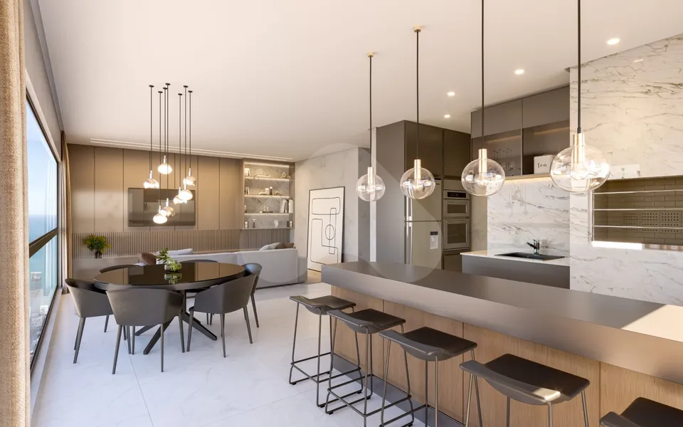 Residencial Vivaz - Apartamento com 130 m², em Meia Praia — foto 6