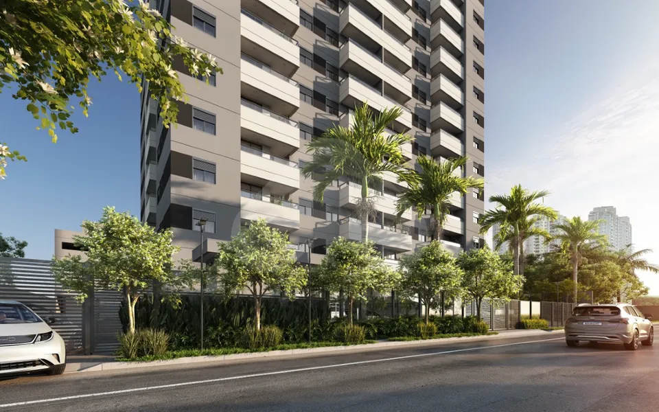 Áurea Sky - Apartamento com 41,67 m², em Parque Industrial das Oliveiras — foto 4