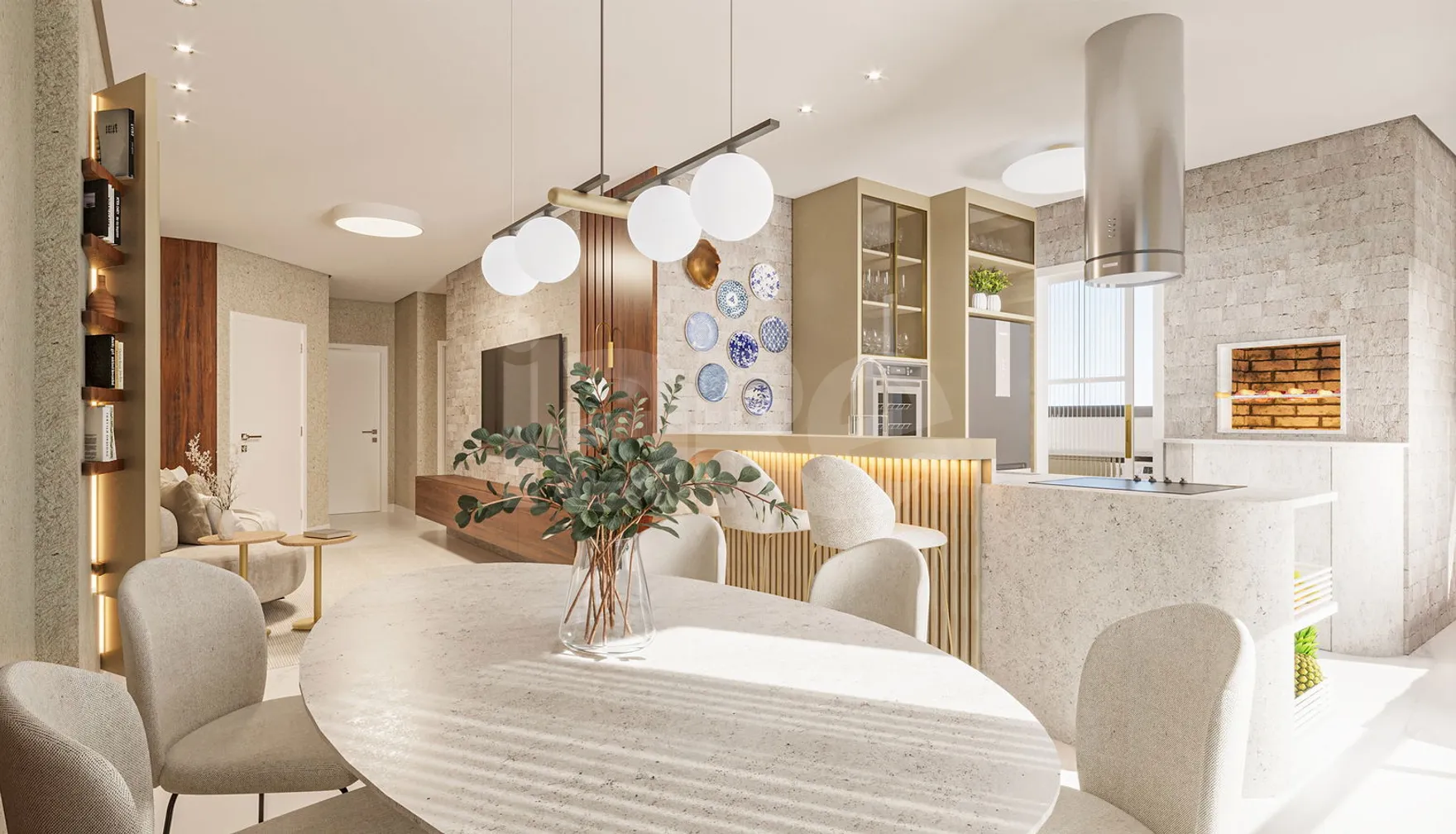 Minuanno - Apartamento com 96,43 m², em Jardim Dourado — foto 3