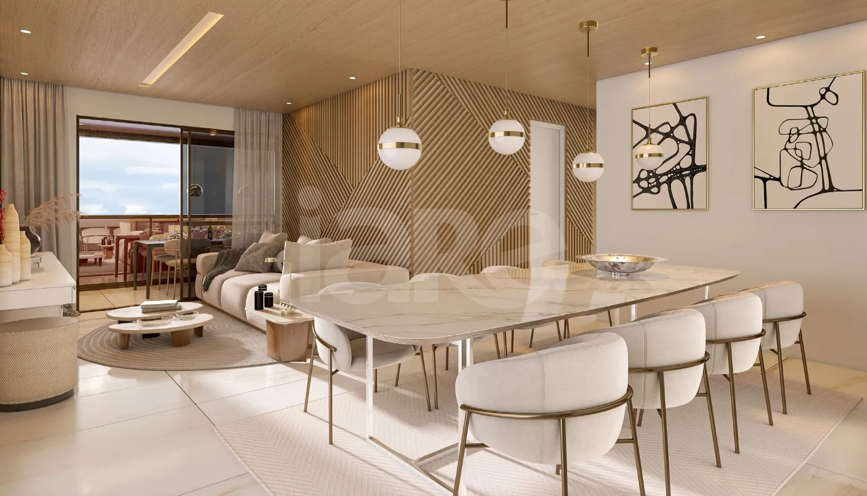 Palácio das Laranjeiras - Apartamento com 122,21 m², em Espinheiro — foto 2
