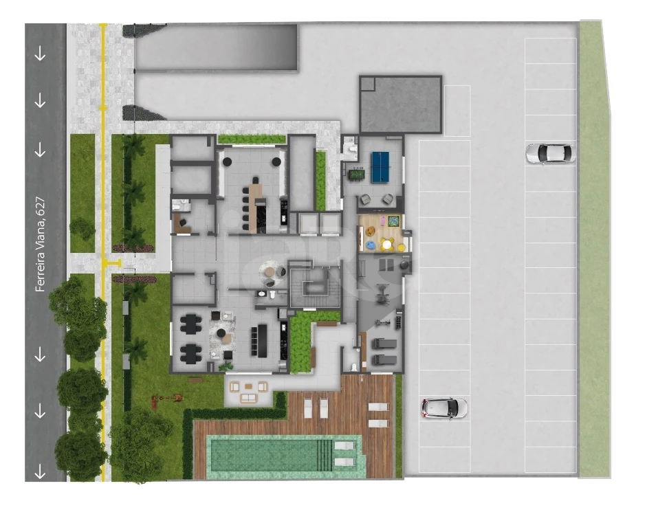 Planta — Pavimento térreo