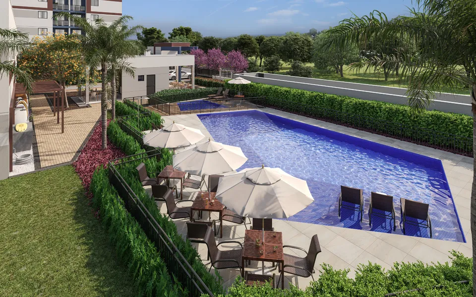 Orla Recreio Praia do Pontal - Apartamento com 48 m², em Recreio dos Bandeirantes — foto 13