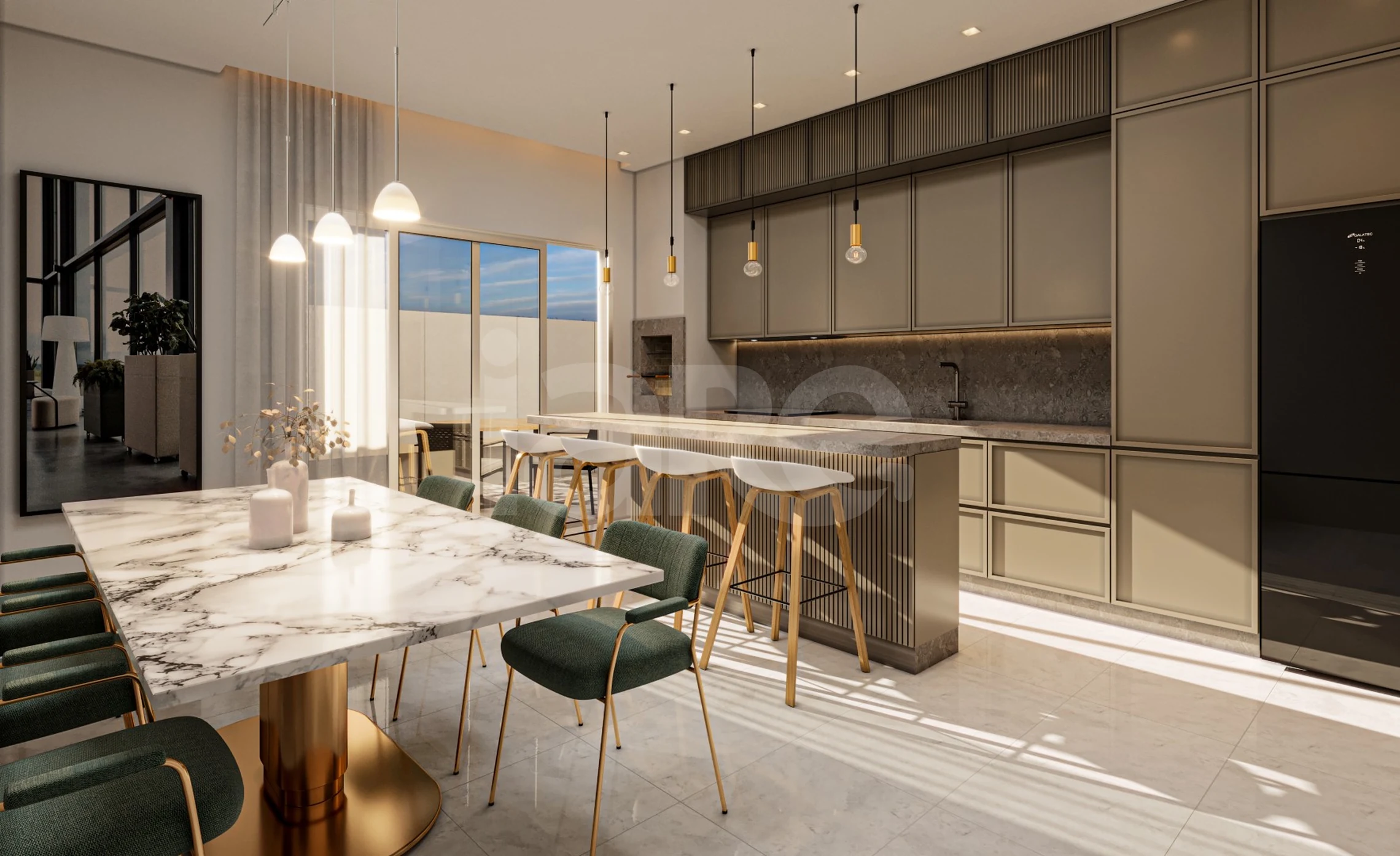 Topazio Residence - Apartamento com 60 m², em Centro — foto 6