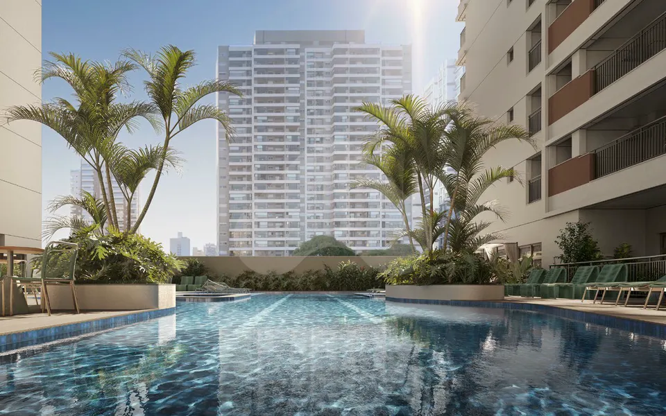 Alameda Tatuapé Condomínio Clube Residences - Apartamento com 83,63 m², em Vila Zilda — foto 20